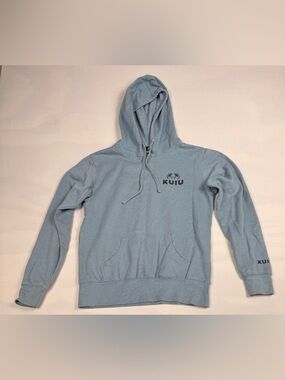 KUIU Ultralight Chest Logo Hoodie Long Sleeve Gray Men’s S